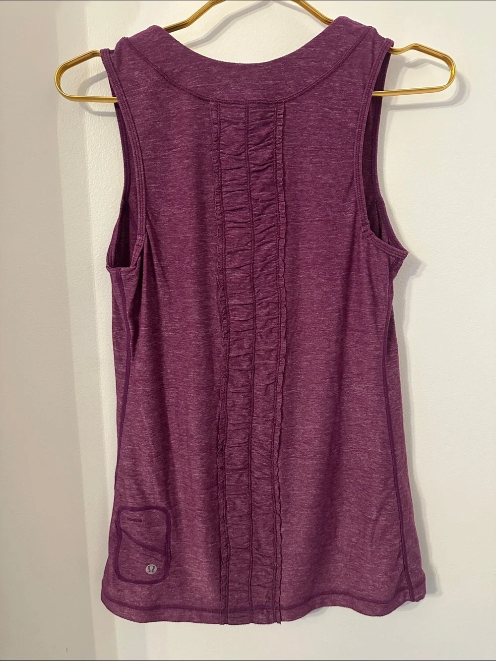 lululemon athletica Plum Purple Scoop Neck Tank